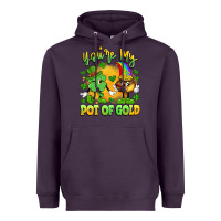 Plum you're my pot of gold Heavyweight Hoodie - Artiststas