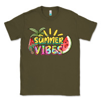 Army Green summer vibes Classic Tee - NancyCooperArtShop