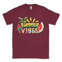 Burgundy summer vibes Classic Tee - NancyCooperArtShop