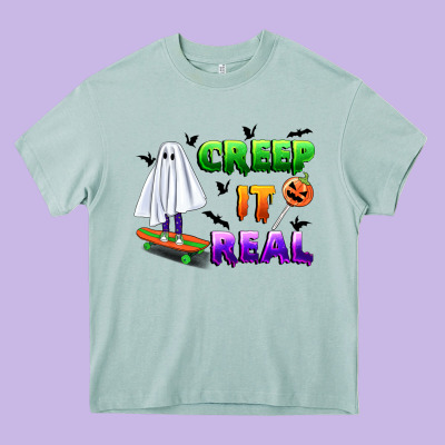 Creep It Real Heavy Core Tee Designed By Bundleandbundleshop