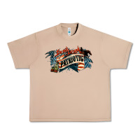 Burro I'm not drunk I'm patriotic Urban Heavy Tee - HowdyJamesFarm