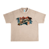 French Oak I'm not drunk I'm patriotic Urban Heavy Tee - HowdyJamesFarm