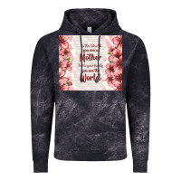 Cloud Black to the world you are a mother but to your family y Vintage Hoodie - TumblerDesignByShophia