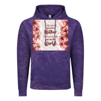 Cloud Purple to the world you are a mother but to your family y Vintage Hoodie - TumblerDesignByShophia