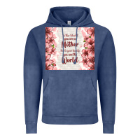 Vintage Denim to the world you are a mother but to your family y Vintage Hoodie - TumblerDesignByShophia