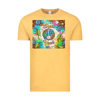 Vintage Mustard Shell yeah Vintage Tee - TumblerDesignByShophia
