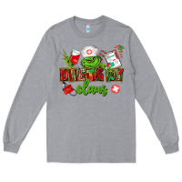 Heather Grey dietary claus Long Sleeve Tee - CowGirlArtShop