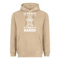 Mushroom Let's Get Baked Smoking Weed Funny Christmas Gift 1 Heavyweight Hoodie - lanVoArt