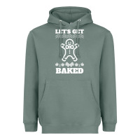 Sage Let's Get Baked Smoking Weed Funny Christmas Gift 1 Heavyweight Hoodie - lanVoArt