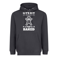 Smoke Let's Get Baked Smoking Weed Funny Christmas Gift 1 Heavyweight Hoodie - lanVoArt