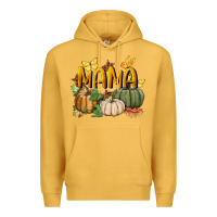 Mustard mama pumpkin Premium Hoodie - BundleAndBundleShop