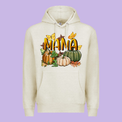 Mama Pumpkin Premium Hoodie Designed By Bundleandbundleshop