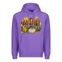 Purple mama pumpkin Premium Hoodie - BundleAndBundleShop