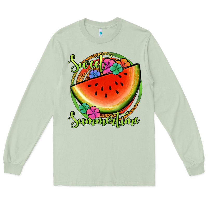 Sweet Summertime Watermelon Long Sleeve Tee by Jasminsmagicworld | Teevron