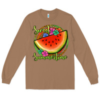 Toasted Coconut sweet summertime watermelon Long Sleeve Tee - Jasminsmagicworld