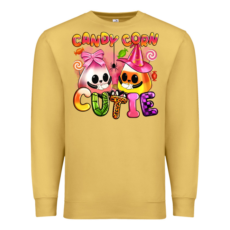 Candy Corn Cutie Premium Sweatshirt by Artiststas | Teevron