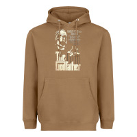 Toasted Coconut The Godfather Heavyweight Hoodie - lanVoArt