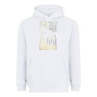 White The Godfather Heavyweight Hoodie - lanVoArt