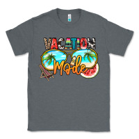 Charcoal Heather vacation mode Classic Tee - NancyCooperArtShop