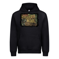 Black camouflage leopard background Urban Hoodie - BarkalooDesign