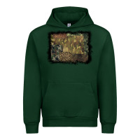 Forest Green camouflage leopard background Urban Hoodie - BarkalooDesign