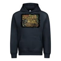 Navy camouflage leopard background Urban Hoodie - BarkalooDesign
