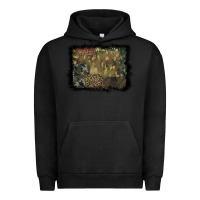 Pigment Black camouflage leopard background Urban Hoodie - BarkalooDesign