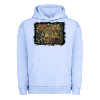 Pigment Grape Ice camouflage leopard background Urban Hoodie - BarkalooDesign
