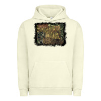 Pigment Pistachio camouflage leopard background Urban Hoodie - BarkalooDesign