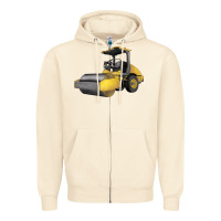 Sandshell Drum Roller Zipper Hoodie - LillyAllenDesigns