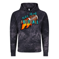 Cloud Black Wild about Football Vintage Hoodie - HowdyJamesFarm