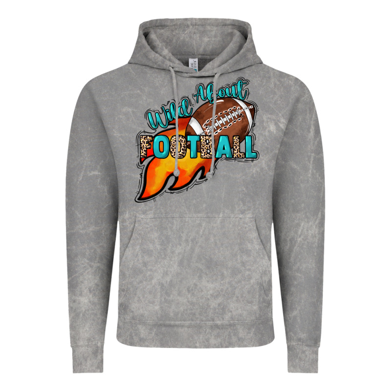 Wild About Football Vintage Hoodie by HowdyJamesFarm | Teevron
