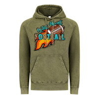 Vintage Olive Wild about Football Vintage Hoodie - HowdyJamesFarm