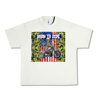 Pistachio born to ride Urban Heavy Tee - TumblerDesignByShophia