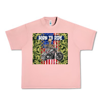 Salmon born to ride Urban Heavy Tee - TumblerDesignByShophia