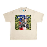 Sandshell born to ride Urban Heavy Tee - TumblerDesignByShophia