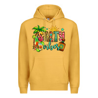 Mustard salty vibes tequila summer Premium Hoodie - Jasminsmagicworld