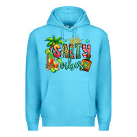 Ocean Blue salty vibes tequila summer Premium Hoodie - Jasminsmagicworld