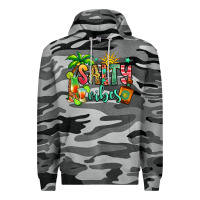 Slate Camo salty vibes tequila summer Premium Hoodie - Jasminsmagicworld