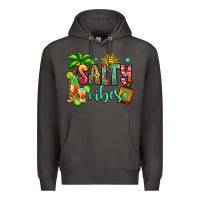 Smoke salty vibes tequila summer Premium Hoodie - Jasminsmagicworld