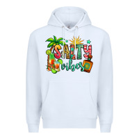 White salty vibes tequila summer Premium Hoodie - Jasminsmagicworld