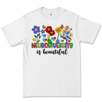 White neurodiversity is beautiful Premium Tee - Artiststas