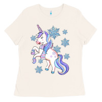 Bone Winter unicorn Ladies Tee - Artiststas