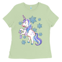Matcha Winter unicorn Ladies Tee - Artiststas