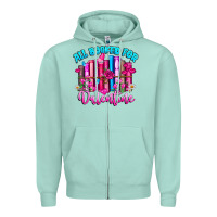 Seafoam All Booked For Valentines Zipper Hoodie - CowhideDigitalArt