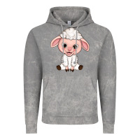 Cloud Rock Cartoon Lamb Vintage Hoodie - HowdyJamesFarm