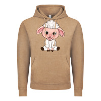 Vintage Coffee Cartoon Lamb Vintage Hoodie - HowdyJamesFarm