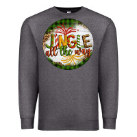 Charcoal Heather Christmas Jingle Premium Sweatshirt - Artiststas