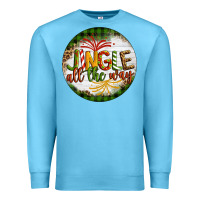 Ocean Blue Christmas Jingle Premium Sweatshirt - Artiststas