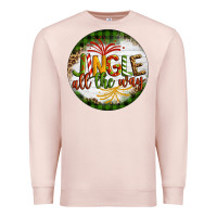 Pale Pink Christmas Jingle Premium Sweatshirt - Artiststas